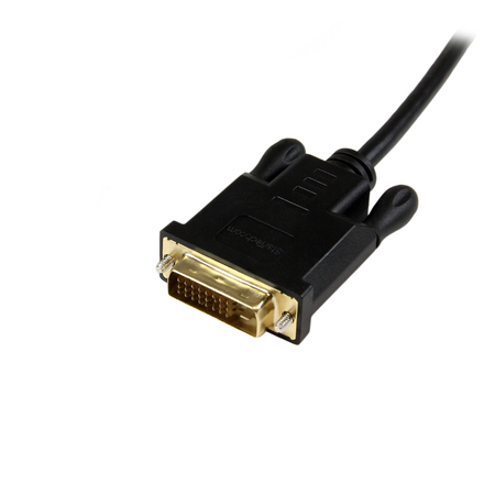 Startech.Com 6ft Mini DP to DVI Converter Cable - mDP to DVI - Black MDP2DVIMM6BS